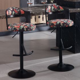 Solid Wood Swivel Bar Stool