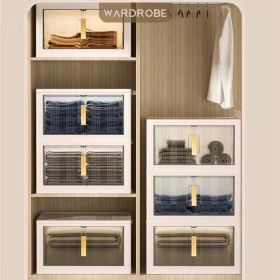 Folding Storage Compartment With Lid