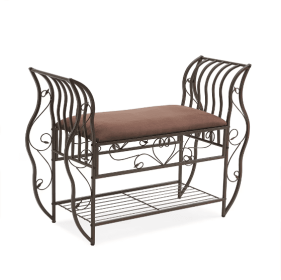 Multifunctional Upholstered Shoe Rack Bench